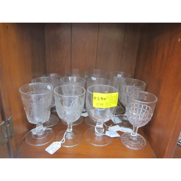 VINTAGE WINEGLASSES