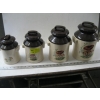 Image 1 : MUSHROOM CANNISTER SET