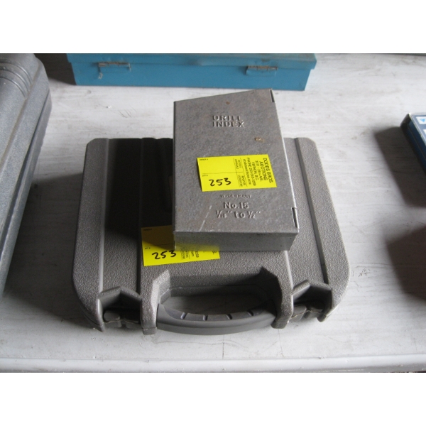 DRILL INDEX - NOT COMPLETE - & A BIT SET - NOT COMPLETE