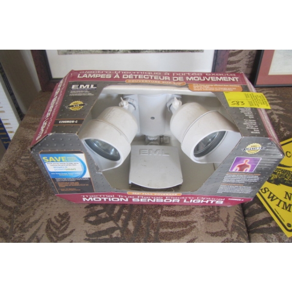 NEW MOTION SENSOR FLOOD LIGHT