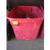 Image 3 : BIN OF MISC. MAGNETIC DISHES, FIRE EXTINGUISHER, ETC.