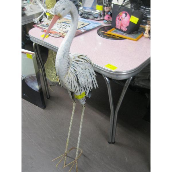 METAL STORK FIGURINE