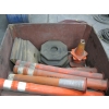 Image 2 : LG. BIN OF ASST. TRAFFIC MARKERS, CONES, ETC.