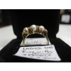 Image 4 : LADIES 10KT RING W/GENUINE 3 PEARLS, 2.5G, SZ 7