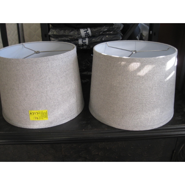 PAIR OF LAMPSHADES