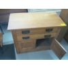 Image 1 : SM. 2 DRAWER OAK ANTIQUE CABINET