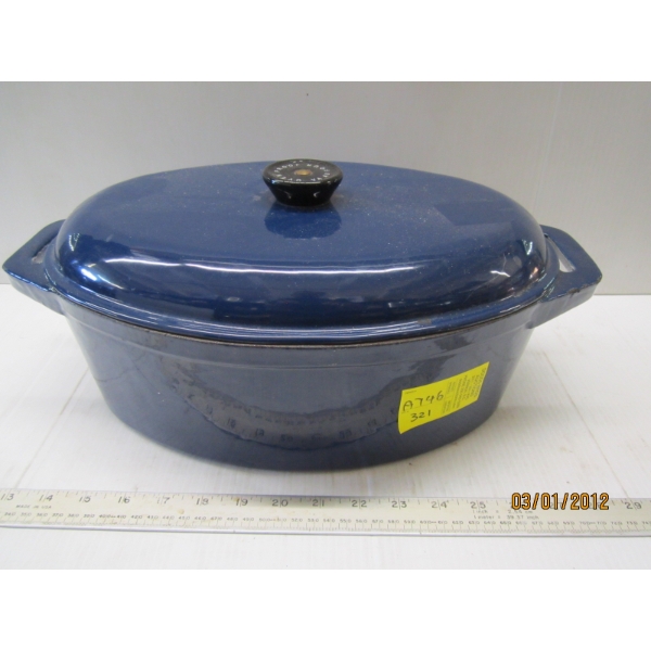 CAST ROASTER POT W/LID
