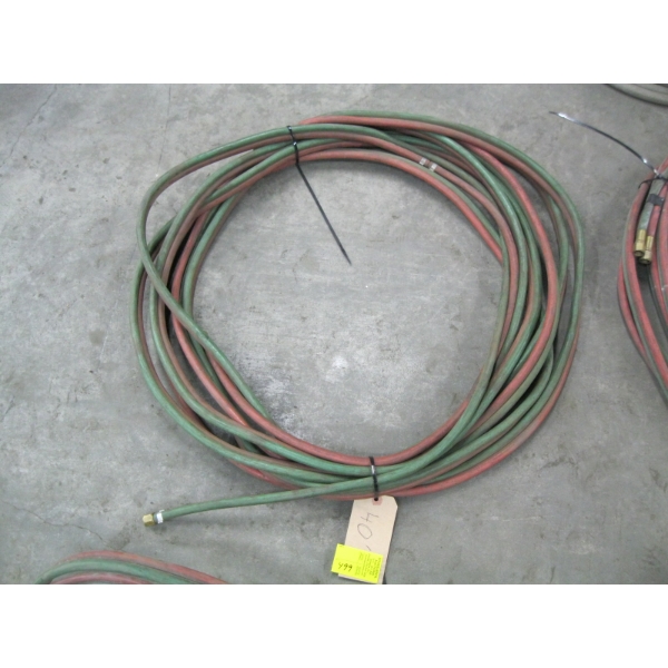 40' OF OXY ACETYLENE HOSE