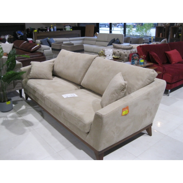 SOFA & MATCHING WINGBACK CHAIR