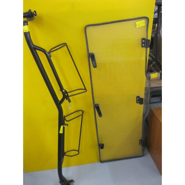 SIDE BY SIDE WINDSHIELD & DOUBLE SCABBARD GUN HOLDER