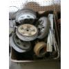 Image 2 : 2 BOXES OF MISC. TRAILER WIRING PARTS, LAWNMOWER WHEELS, ETC.