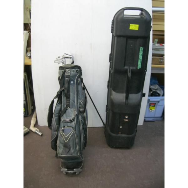 GOLF CASE W/CLUBS & BAG