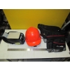 Image 1 : MISC. HARD HAT, HUSKY TOOL BELT, CORDLESS LIGHT