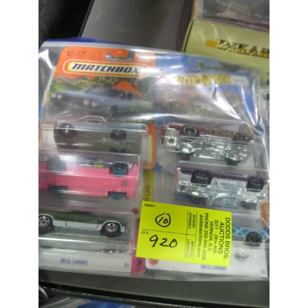 10 NEW CARS - HOTWHEELS & MATCHBOX