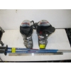 Image 1 : PAIR OF SKI BOOTS & PAIR OF POLES