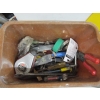 Image 4 : BROWN BIN OF MISC. TOOLS, NAILS, ETC.