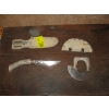 Image 1 : 2 HOMEMADE BONE HANDLED KNIVES