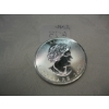 Image 2 : CDN .999 FINE SILVER 1 OZ $5 COIN W/MAPLE LEAF (TAX EXEMPT)