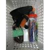 Image 2 : BASKET OF MISC. BUNGEE CORDS, RATCHET TIE DOWN STRAPS