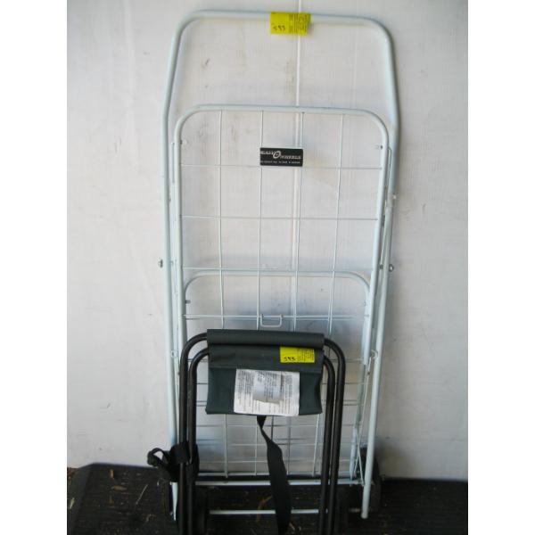 GROCERY CART & SM. STOOL
