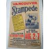 Image 2 : VANCOUVER STAMPEDE COLLECTABLE POSTER