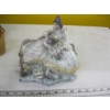 Image 2 : MISC. GLASSWARE, FIGURINE, STAMPS, ETC.