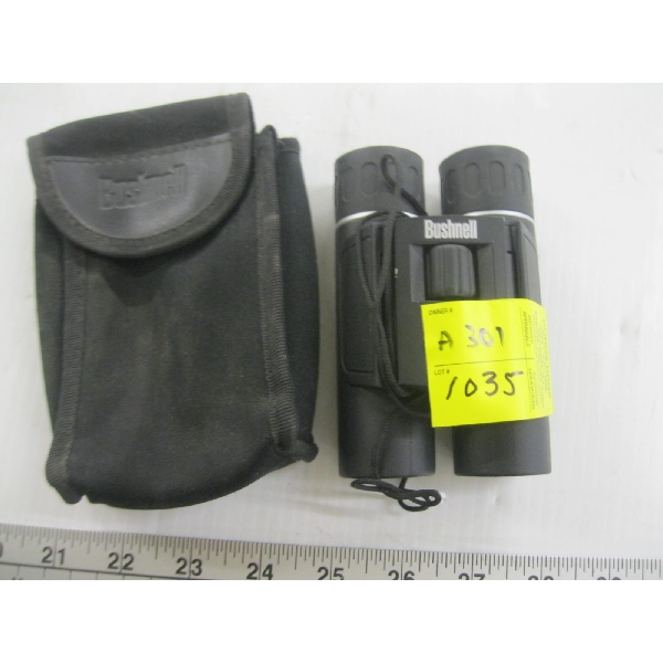 PAIR OF BUSHNELL 12X25 BINOCULARS
