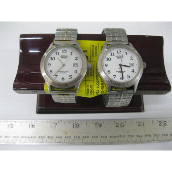 2 ACQUA INDIGO WATCHES