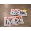Image 1 : 2 PAIR OF WASHINGTON STATE LICENCE PLATES