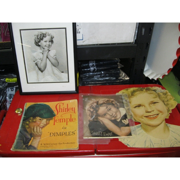 SHIRLEY TEMPLE COLLECTABLE ITEMS