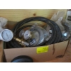 Image 3 : BOX W/PROPANE FITTINGS, HYDRAULIC HOSES, ETC.