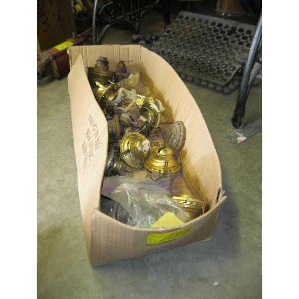 ASST. OIL LAMP WICK HOLDERS, ETC.