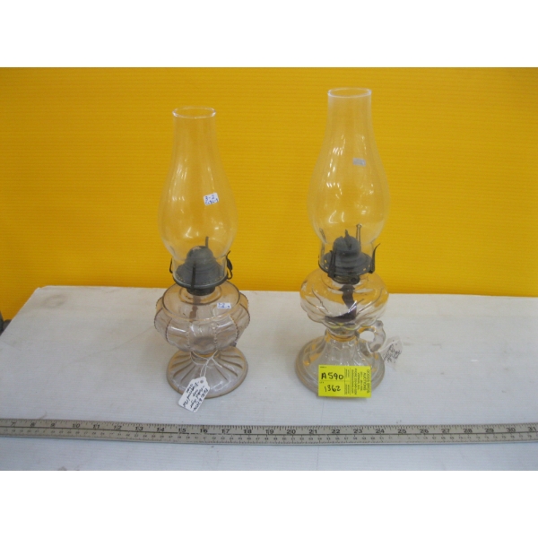 2 OIL LANTERNS