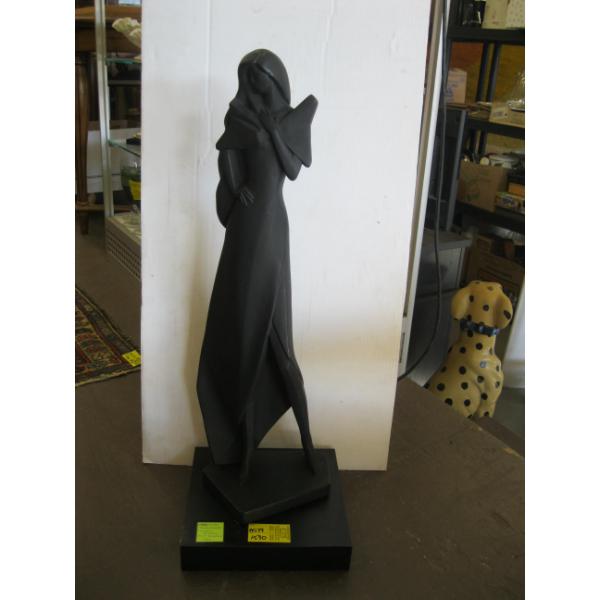1988 DAVID FISHER AUSTIN PRODUCTIONS  MADAM BUTTERFLY  19.5  SCULPTURE
