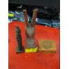 Image 1 : SIGNED TOTEM POLE, SM. WOODEN CARVED BOX & SM. TOTEM POLE