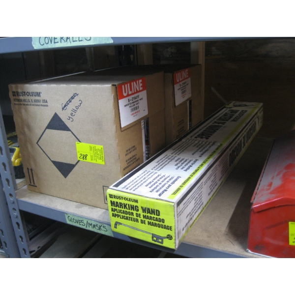 RUSTOLEUM MARKING PAINT W/2 CRATES & MARKING WAND