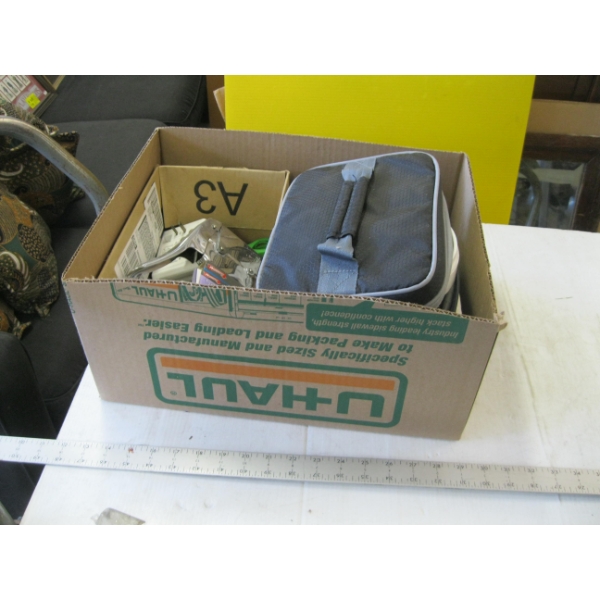 MISC. GLASSES, STAPLER, TIMERS, ETC.