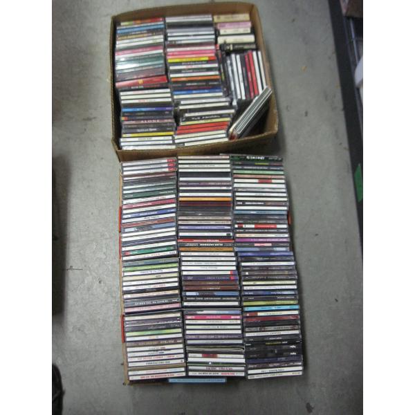 2 FLATS OF CDs