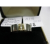 Image 2 : MENS TITANIUM BAND W/3 DIAMONDS, SZ 10