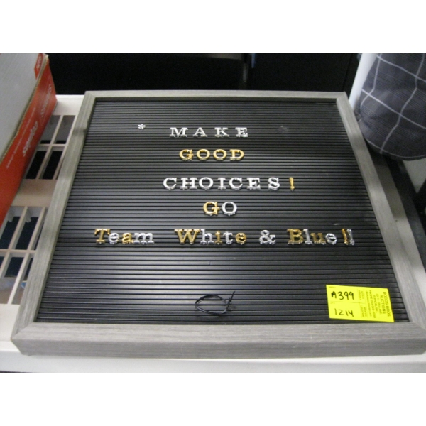 SIGN BOARD