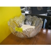 Image 3 : LG. GLASS BOWL & SET OF 4 GLASS ASHTRAYS