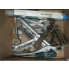 Image 3 : 3 CONTAINERS OF MISC. TOOLS, HAMMERS, SANDPAPER, ETC.