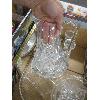 Image 2 : BOX OF MISC. CRYSTAL DECANTER, BELL, PICTURES, MIRROR, ETC.