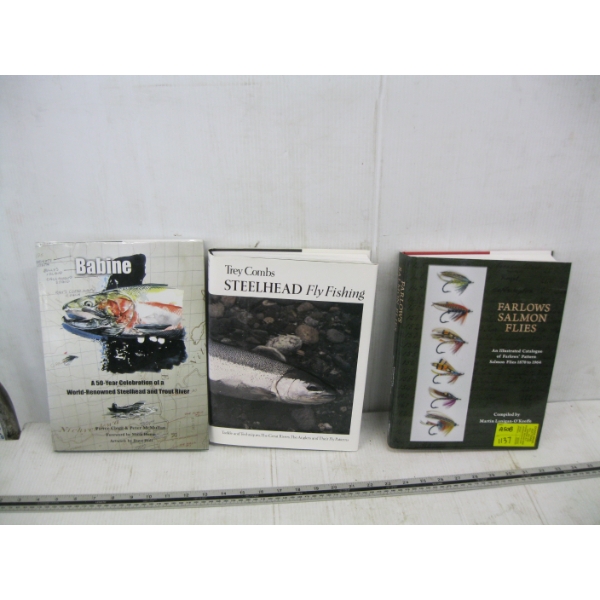 3 FLY FISHING BOOKS