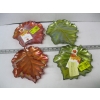 Image 1 : 2 PAIR OF COLLECTABLE NATURE LEAF DISHES