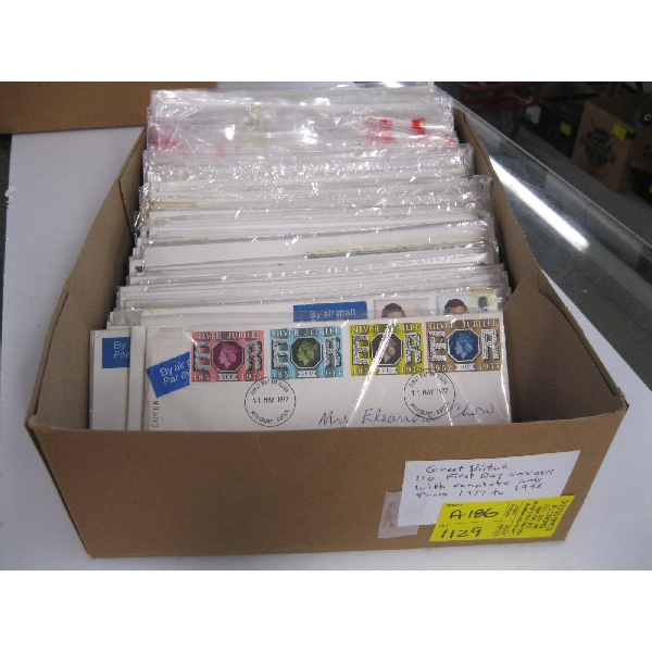GREAT  BRITAIN FIRST DAY COVERS