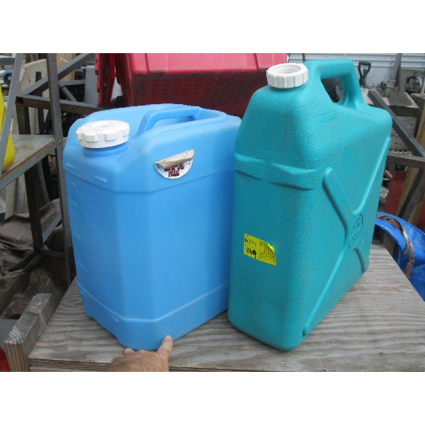 2 WATER CONTAINERS