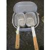 Image 2 : PROPANE BURNER W/POT & DOUBLE SIEVES