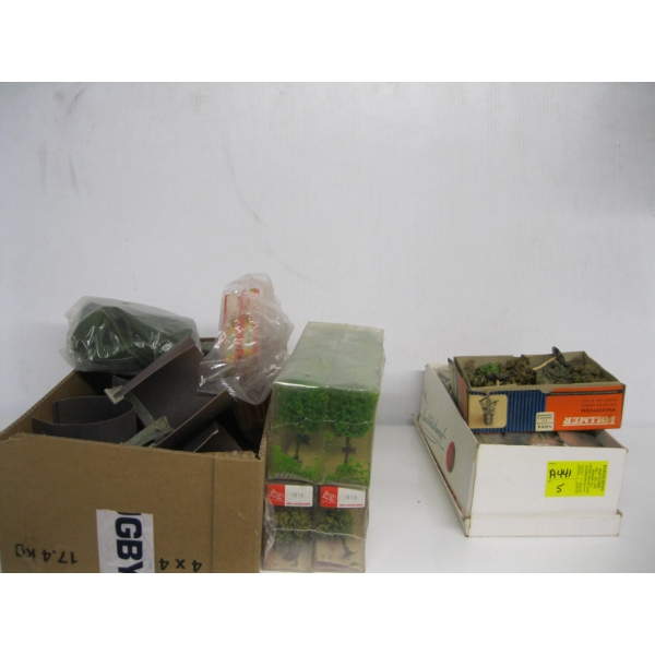 ASST. LANDSCAPE ITEMS: TREES, GRASS, ETC.