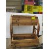 Image 1 : WAGON WHEEL LOOK PLANTER